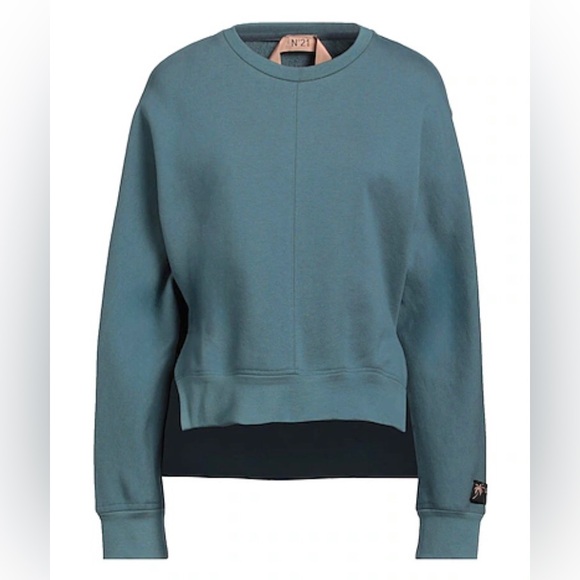 N21 womens pastel blue sweatshirt - Picture 1 of 2